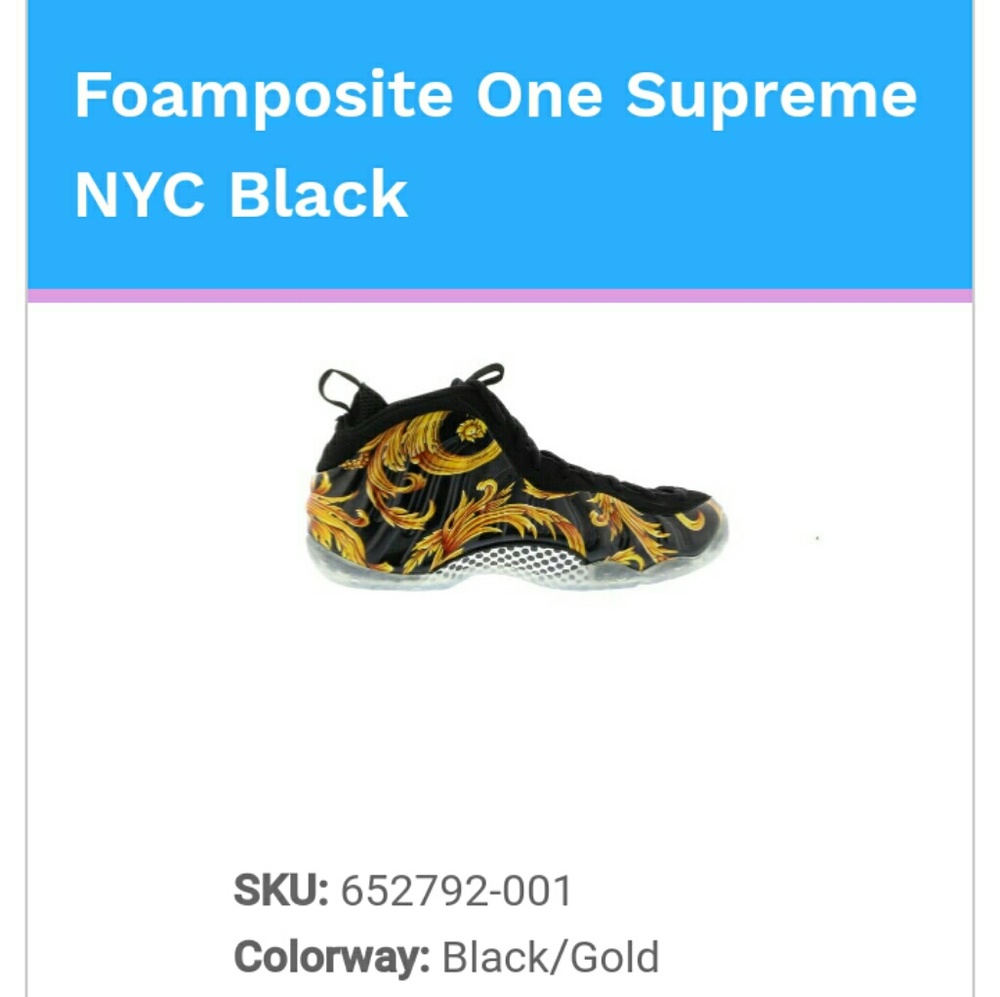 Pre owned Nike Foamposite